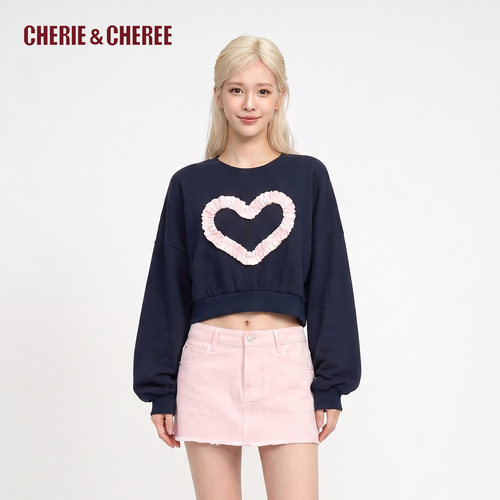 CHERIE&CHEREE秋季爱心卫衣