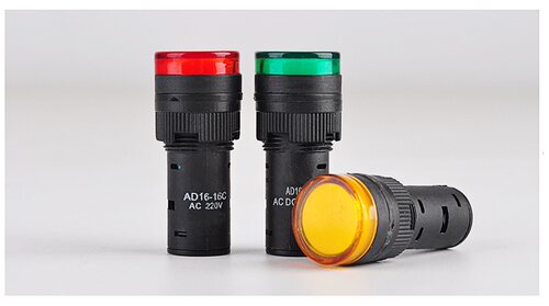 厂价直销 信号灯 指示灯 AD16-16C 绿色 高亮 LED
