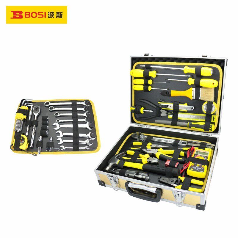 波斯工具 42件电梯维修专业组套 五金工具箱BS511042
