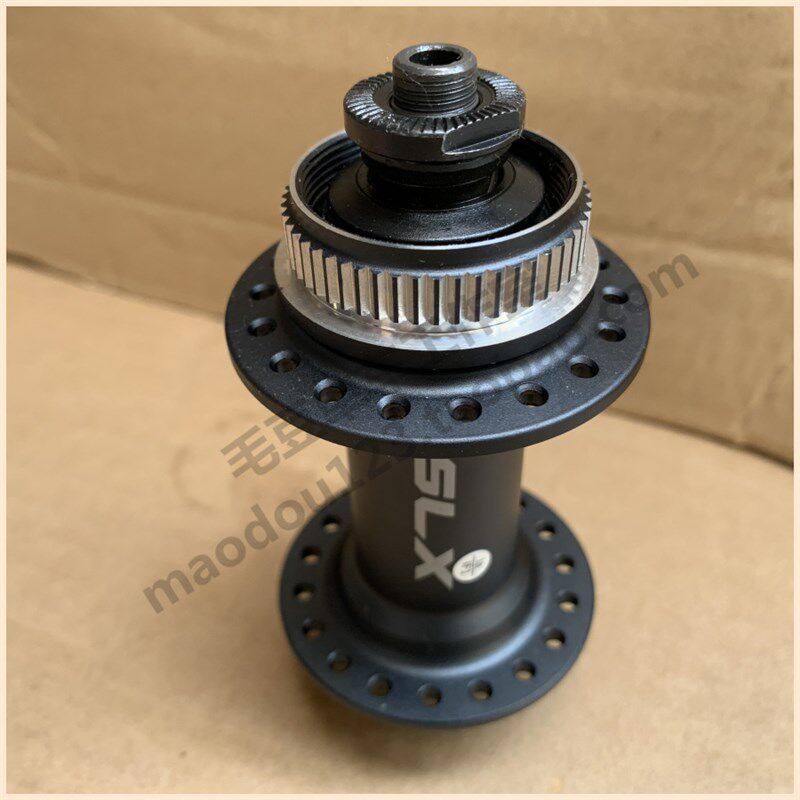 原厂S/禧SLX HB-M665中锁碟刹款36孔山地自行车单前快拆花鼓