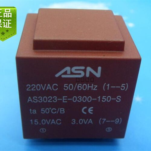 EI30/23 3.0VA 230V转15V 灌封变压器 BV EI 306 3367 替用品