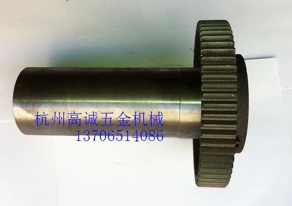 3寸大齿盘连轴筒3寸80型电动套丝机配件沪工虎头宁达鲁顺虎王天恩图片