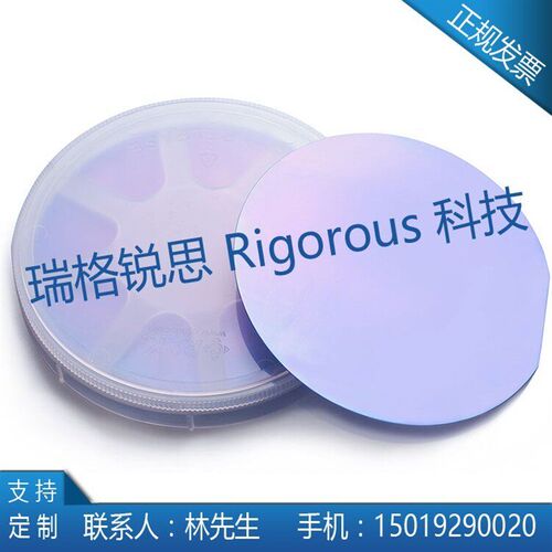 6英寸 二氧化硅片 SIO2 IC单晶单抛片热氧化工艺 高纯单晶硅片