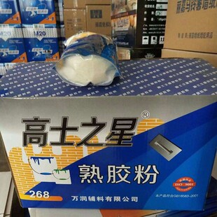400克易批熟胶粉 熟胶粉批墙粉腻子粉高士之星熟胶粉 24包/箱