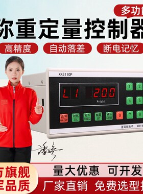 普司顿定量称重控制器搅拌站自动配料仪表高精度电子秤XK3110P称