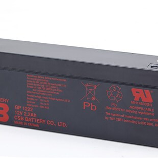 csb蓄电池GP1222 csb电池 12V2.2AH 免维护蓄电池 全新正品