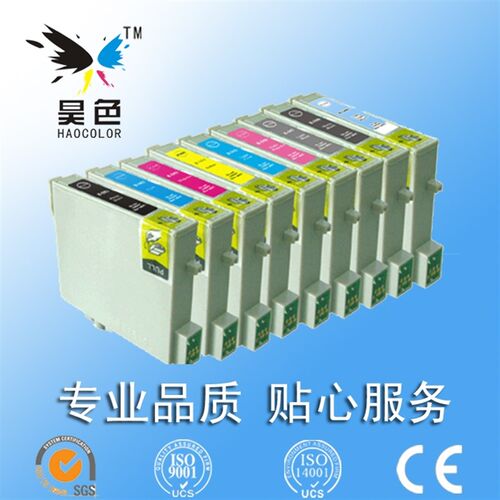 昊色  适用于 EPSON T0961墨盒 T0961-T0969墨盒 Photo R2880墨盒