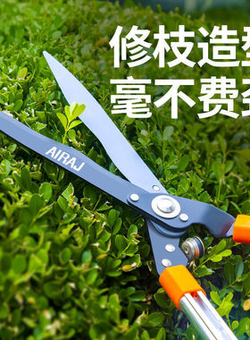 德国进口园艺剪刀园林花剪修枝剪果树剪草坪剪绿化强力大剪刀绿篱