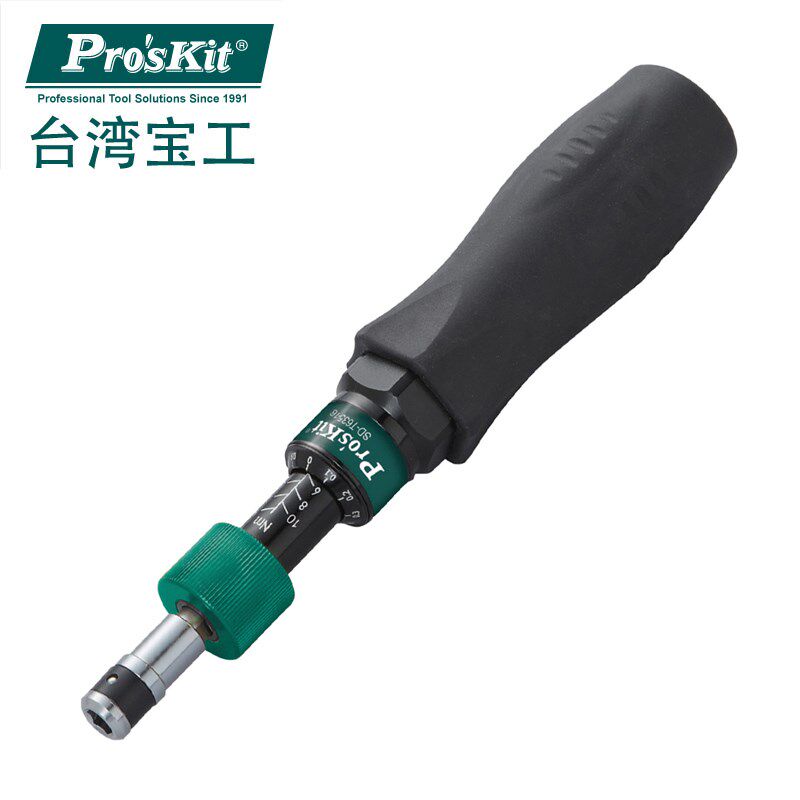 台湾宝工 SD-T635-16 进口1/4寸可调式棘轮扭力起子螺丝刀1~6N-m