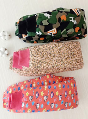 天然棉花裤冬季大中儿童棉衣小学生手工棉裤棉Q衣加厚男女宝宝保
