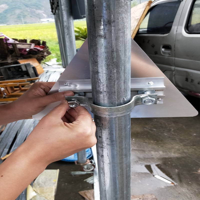严禁烟火 安全告示牌铝牌 进入厂区禁止吸烟工厂区安全标识牌立柱