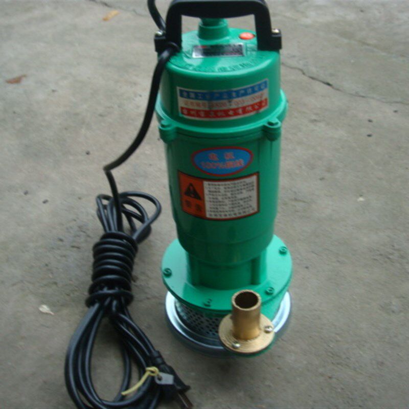 小型220v家用抽水泵370w750W潜水泵清水泵高杨程静音浇菜水泵