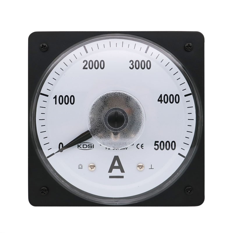 指针式直流电流表LS-110 DC75mV 5000A 输入电压75mV 圆形开孔