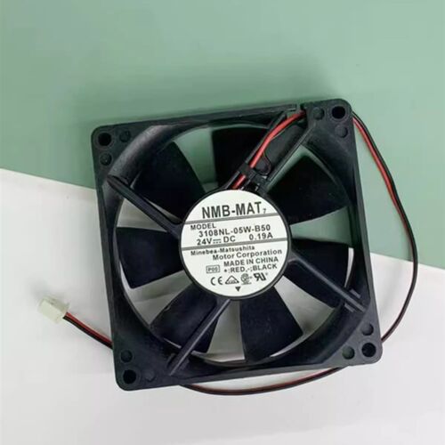 全新NMB 3108NL-05W-B50-P00 8020 24V 0.19A 8CM 变频器散热风扇