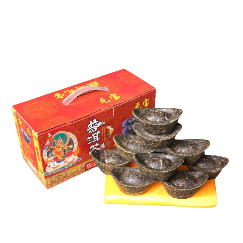 大元宝普洱立体茶雕摆件云南特色工艺品客厅摆设装饰商务开业礼品