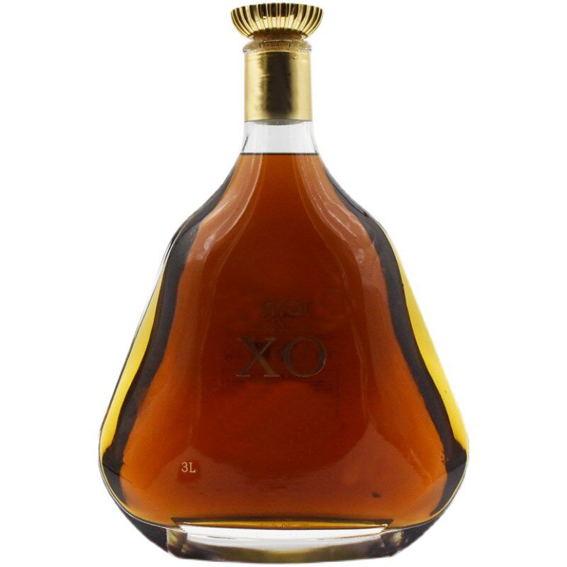 6斤洋酒瓶泡酒瓶3L空酒瓶泡酒瓶玻璃酒瓶装饰品大酒瓶酒柜摆件
