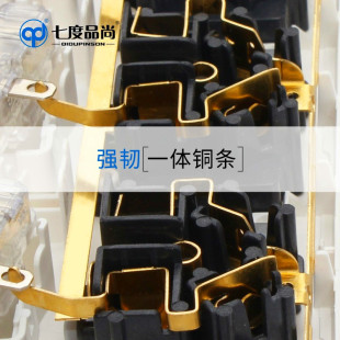 一转二转换器三孔转接头一分二变二电源开关插头无线多孔插排插座