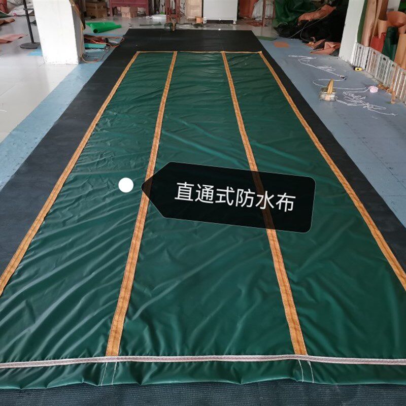 渣土车卷蓬机款全套配件订制各种尺寸蓬布网格布帆布防水布轮胎布