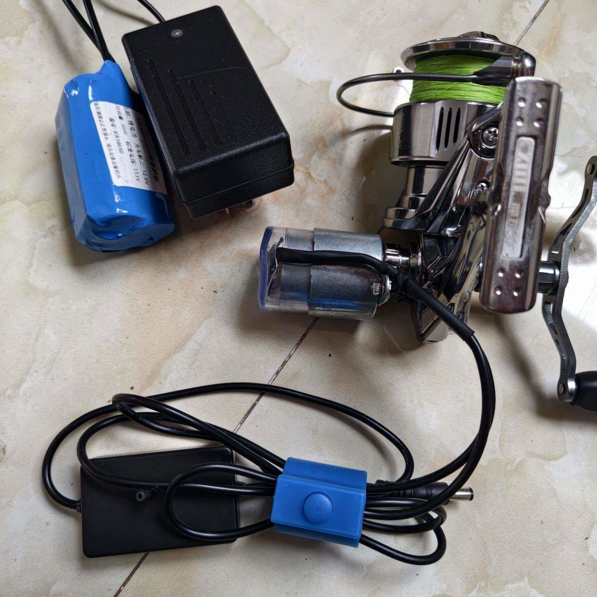 Yenilənmiş elektrikli lüya balıq çarxı