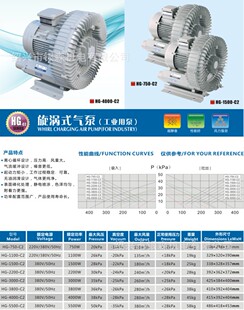 HG-750-C2森森HG-1100-C2旋涡式气泵HG-1500-C2 HG-2200-C2增氧机