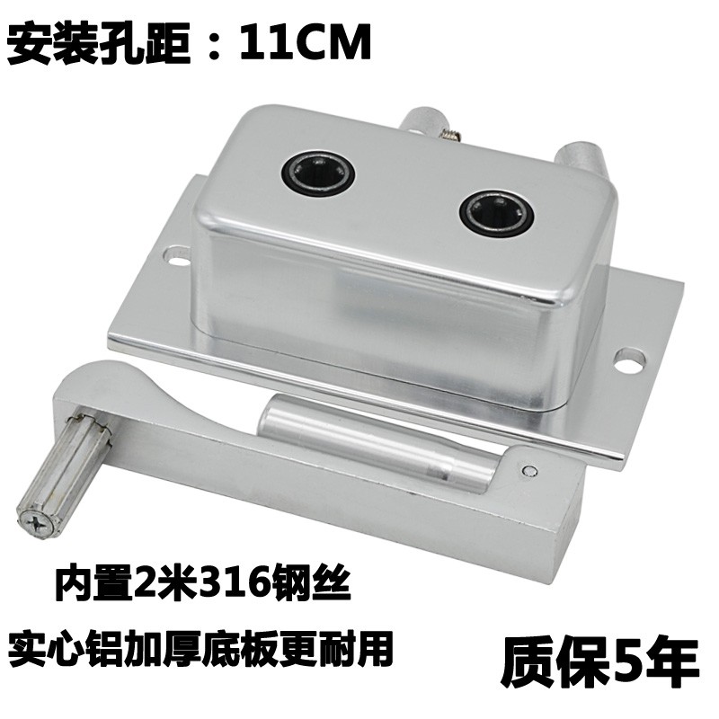 升降好晾衣架配件手摇器通用转芯太太凉晒摇杆原厂免打孔11cm孔距