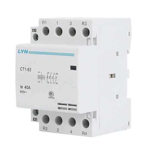 LYN蓝鹰 家用导轨式交流接触器 CT1-63 4P 32A 40A 63A 各种规格