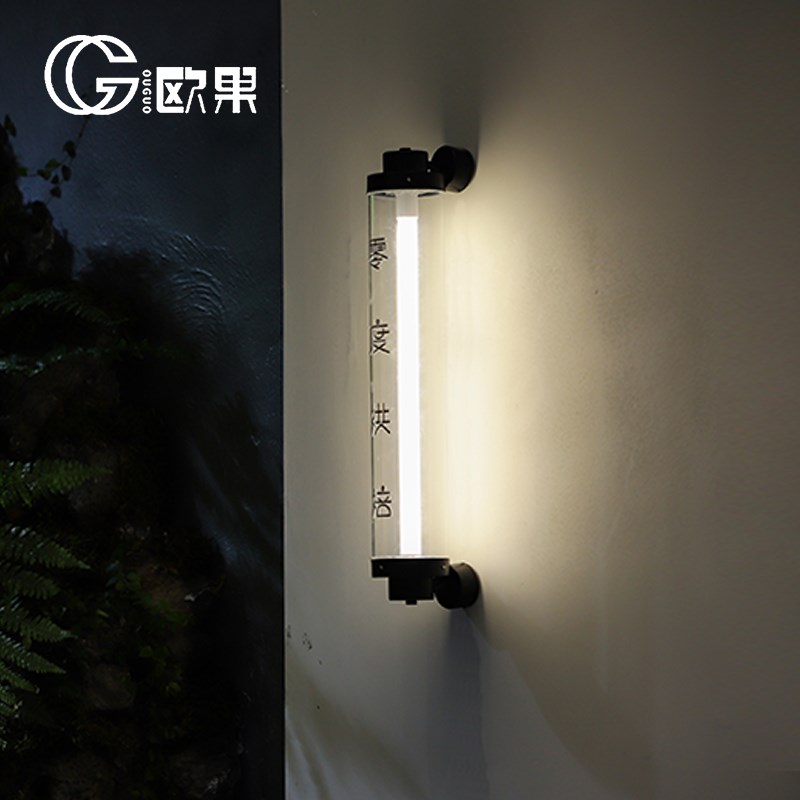 门头招牌定做发光圆柱灯箱广告牌门牌不锈钢展示牌制作户外定制