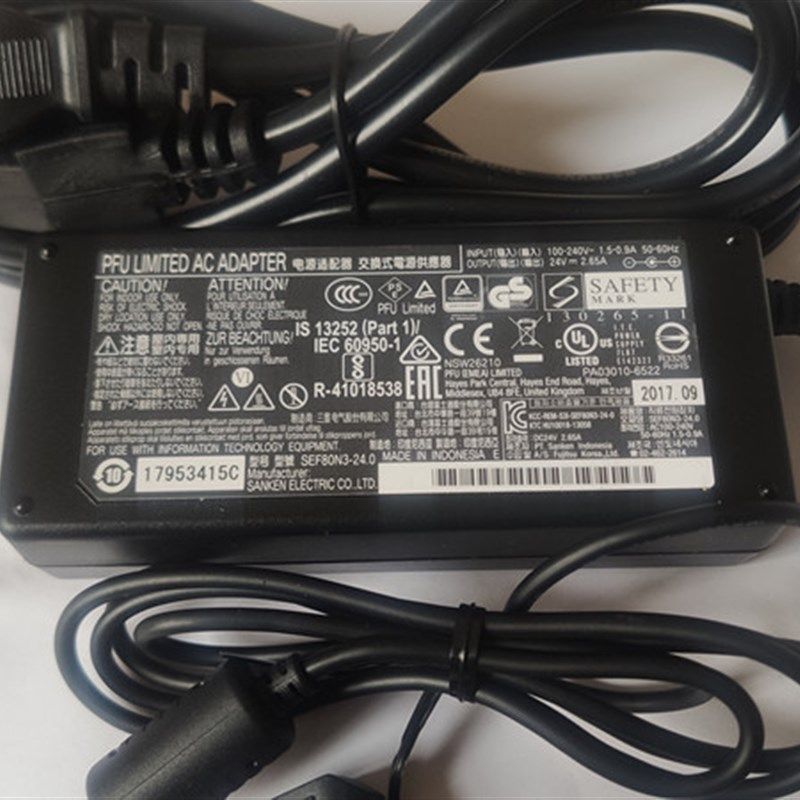 原装富士通fi-6125LA 6130ZLA 6135ZLA 6140ZLA 扫描仪电源适配器