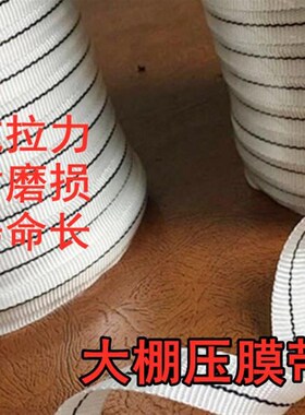 大棚绳子压膜绳固膜尼龙线结实绑带压膜线种植防晒大鹏扁带拉线