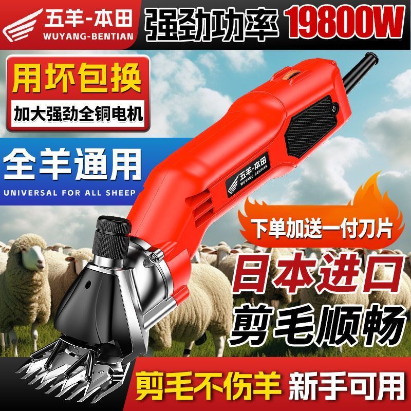 进口电动羊毛剪电推子剪羊毛机专用剪刀大功率电动剪毛机绵羊剪