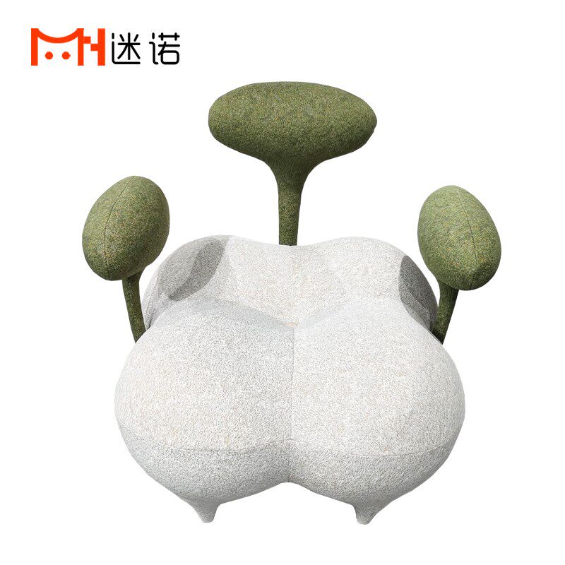 北欧轻奢设计师创意单人沙发椅网红时尚个性样板间气球沙发休闲椅