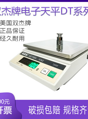 美国双杰 电子天平DT系列 100g 200g 500g 1000g 2000g 5000g