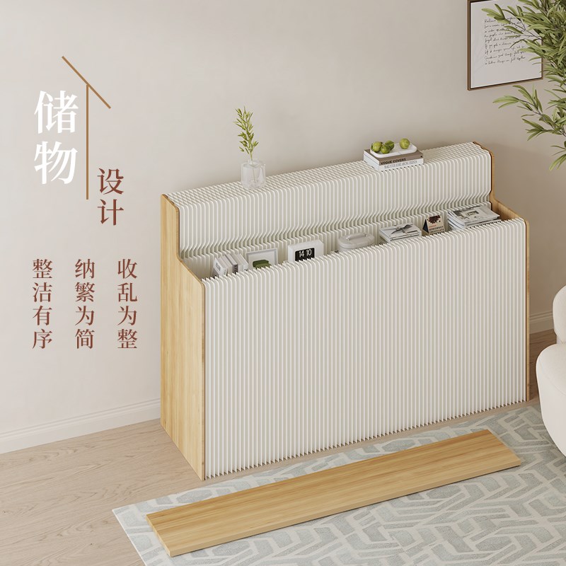 储物台长条双层展示台q商品货架置物架折叠展台展示架免安装陈列