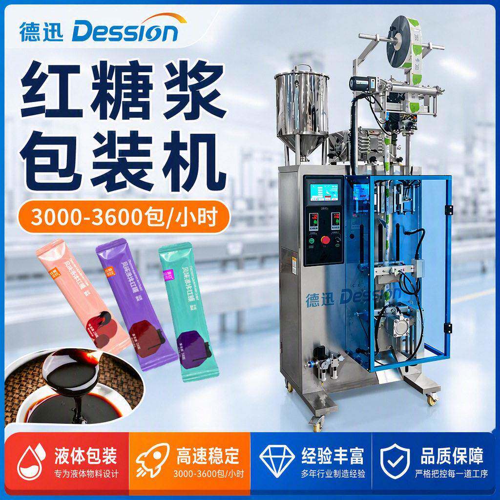 红糖浆包装机袋泡茶全自动分装袋装红糖水封包机盒装液体包装机