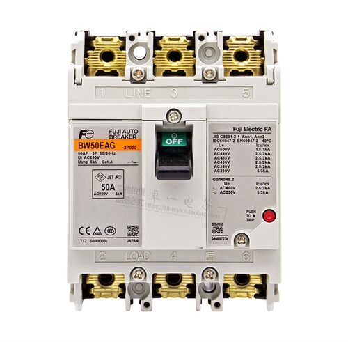 原装进口正品富士(日产) 空气开关 三相断路器BW50EAG 3P 50A 40A