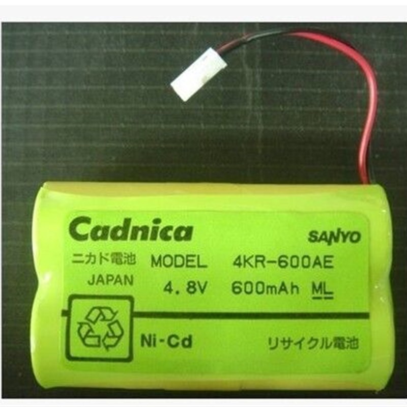 日本原装sanyo三洋充电电池4KR-600AE 4.8V 600MAH 进口电池组