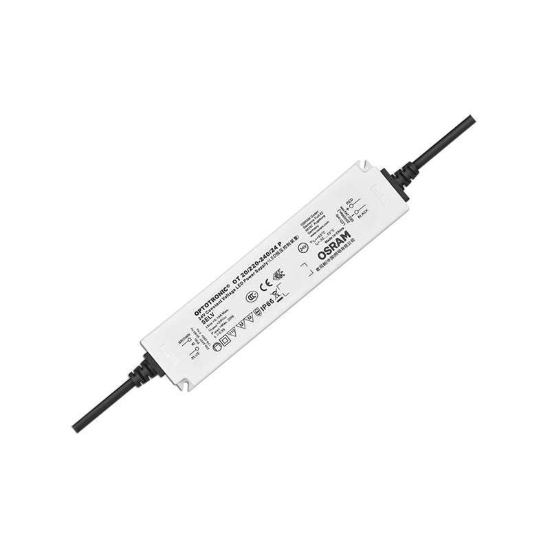 24V灯带变压器户外防水电源 100W投光灯无频闪恒压led驱动