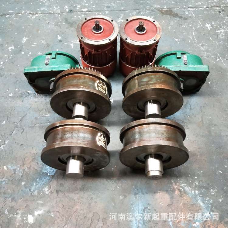 厂家供应 150LD轮槽宽110起重机行车轮 电动单梁起重机驱动轮
