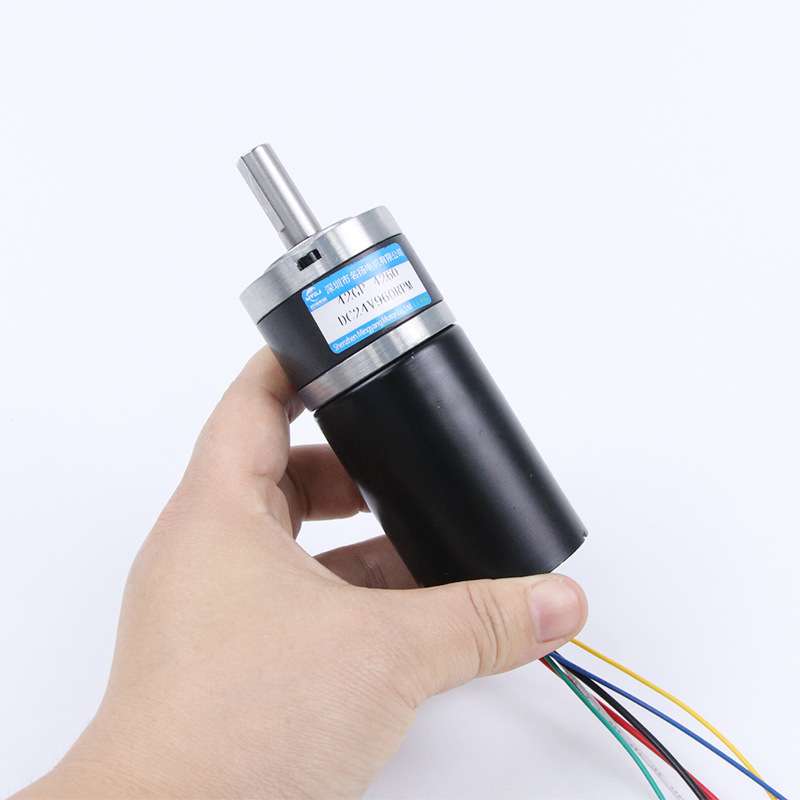 行星齿轮无刷直流减速电机12v24v大扭矩厂家直供42mm4260无刷电机