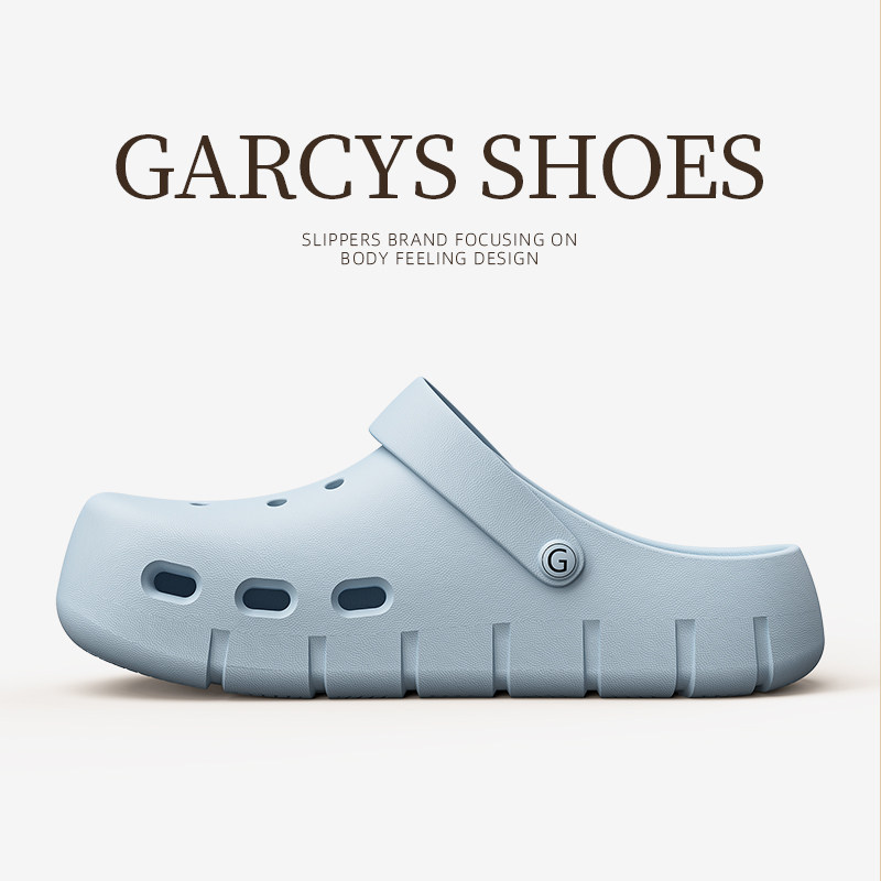 Garcys洞洞鞋女足弓支撑夏季外穿厚底超舒服不累脚防滑洞洞凉拖鞋