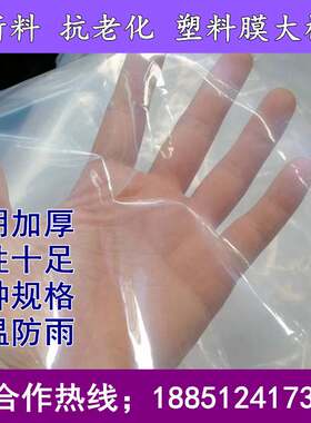 防风大棚膜16丝家用抗老u化塑料布农用膜雨水所料布大鹏透明纸草