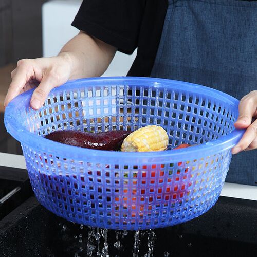洗菜沥水篮家用厨l房塑料篮子洗水果盘火锅拼盘洗米篮滤水盆蔬菜