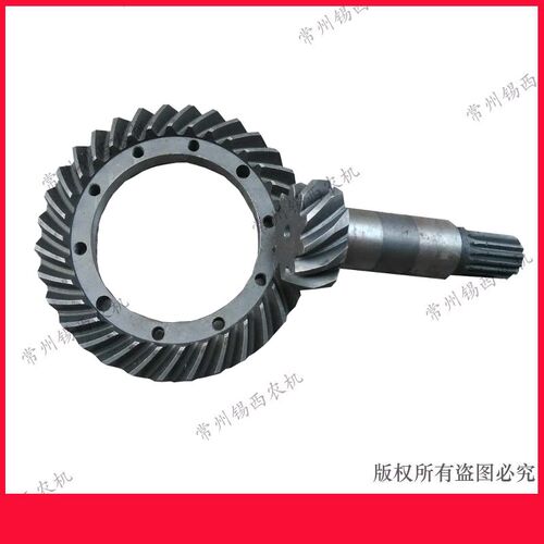江苏504/554/604/754拖拉机配件主/被动圆锥齿轮N 10齿14键 10/32