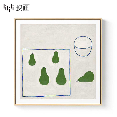 餐厅装饰画样板间墙画装饰现x代简约饭歺厅挂画小众艺术壁画小清