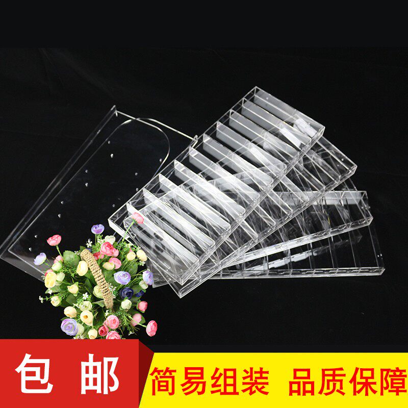亚克力透明烟架超市便利店烟柜展示柜自动推进器多层大容量陈列架