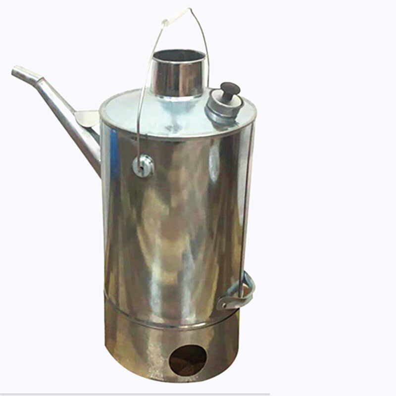 铜嘴烧心壶烧柴烧水炉火烧心穿心壶快壶户外烧茶水炉柴火炉特厚
