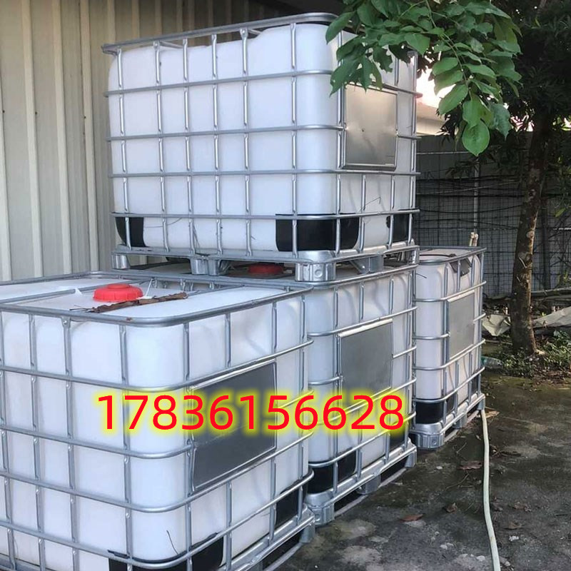 一吨全新I柴油桶1000升塑料吨桶BC集装桶耐酸碱化工储水箱带铁架