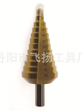 6-38mm阶梯钻头宝塔钻头多功能打孔器锥梯塔型扩孔器铝膜开孔器