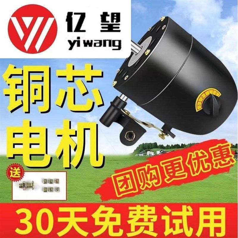 德国进口工业电风扇电机纯铜机头马达配件挂壁落地扇大功率强力牛