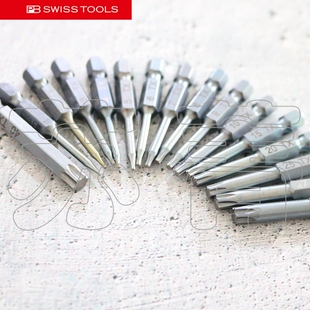 原装瑞士PB SWISS TOOLS 彩色星形梅花批头 PB E6.400系列